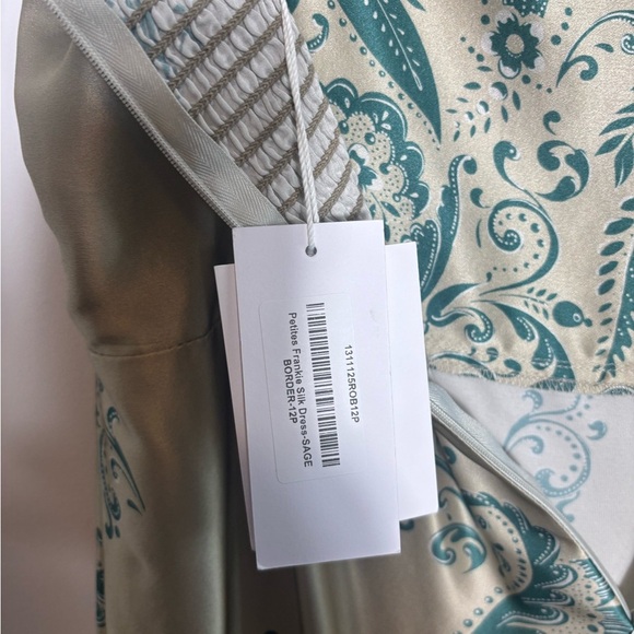 Reformation Cream and Green Floral Maxi Dress - Picture 12 of 12